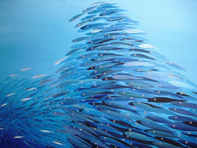 Fish paintings