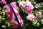 Gorgeous pink personalised wash bag