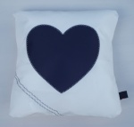 Star and Heart Sailcloth Cushions
