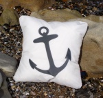 4b  Anchor Sailcloth Cushion