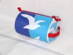 m)  Seagulls design sailcloth wash bags